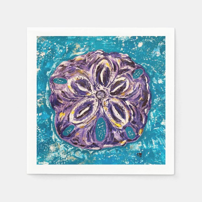 Sand Dollar Napkins (Front)