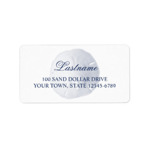 Sand Dollar Navy Blue Label