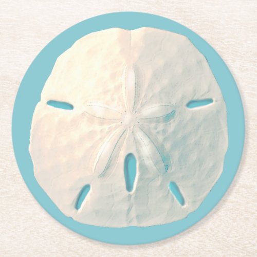 Sand Dollar Paper Coasters