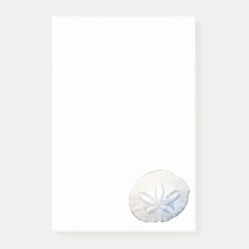 Sand Dollar Photo 4x6 Notes Stationery