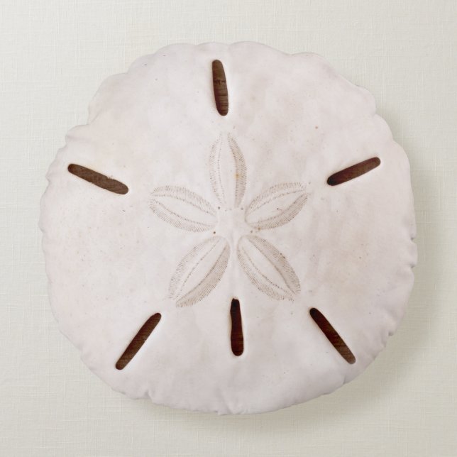 Sand Dollar Round Pillow (Front)