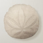 Sand Dollar Round Pillow<br><div class="desc">A round pillow that looks like a sand dollar.</div>