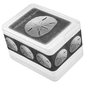 Sand Dollar Seashell Beach Custom Igloo Cooler