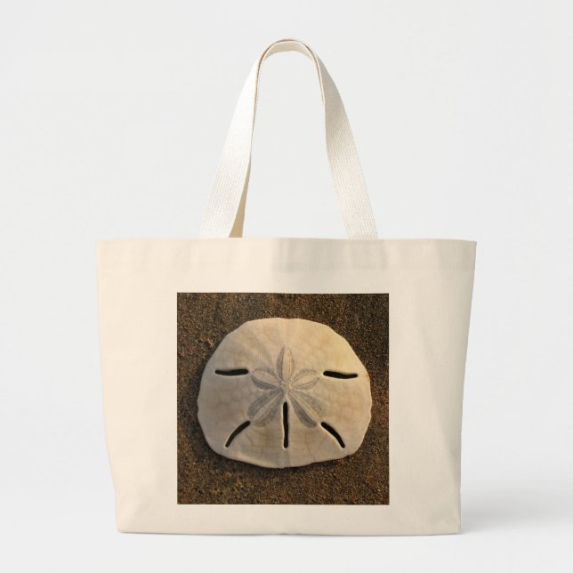Sand Dollar Seashells Tote Bag (Front)
