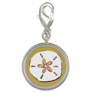 Sand Dollar Sketch Charm