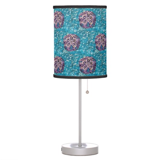 "Sand Dollar Table Lamp" Table Lamp (Left)