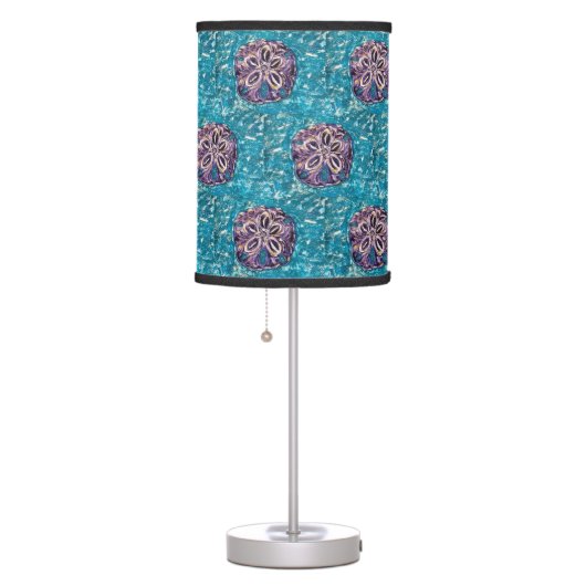 "Sand Dollar Table Lamp" Table Lamp (Right)