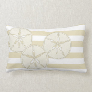 Sand dollar throw pillow