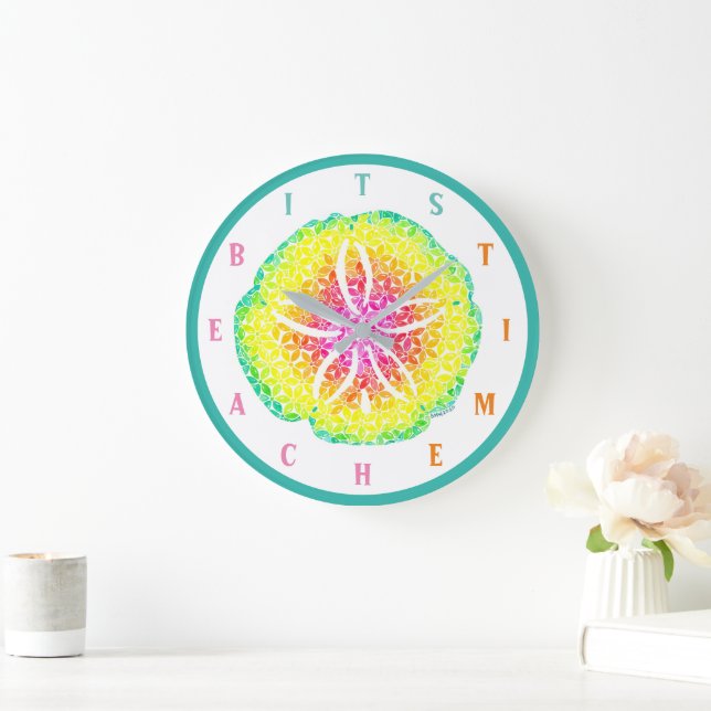 Sand Dollar Wall Clock (Home)