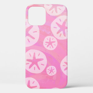Sand Dollar White and pink iPhone 12 Pro Case