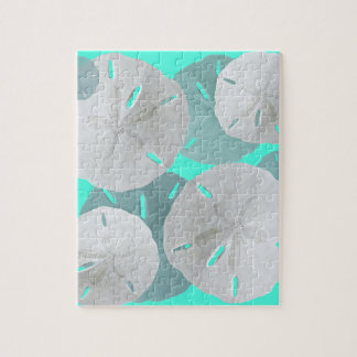 Sand Dollars Blue Jigsaw Puzzle