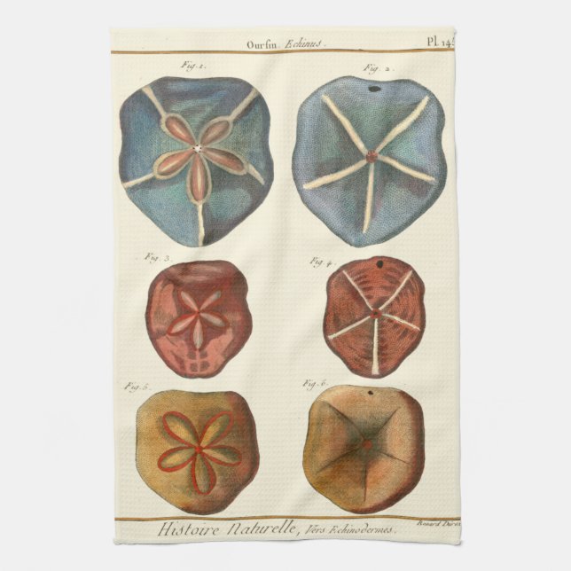 Sand Dollars Gems Towel (Vertical)