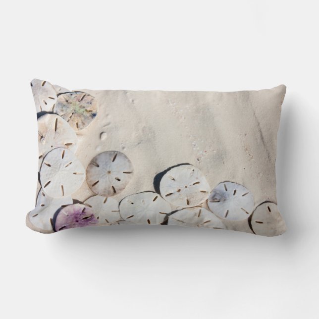 Sand dollars lumbar pillow (Front)