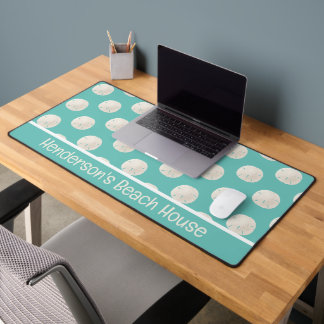 Sand Dollars Personalized Desk Mat