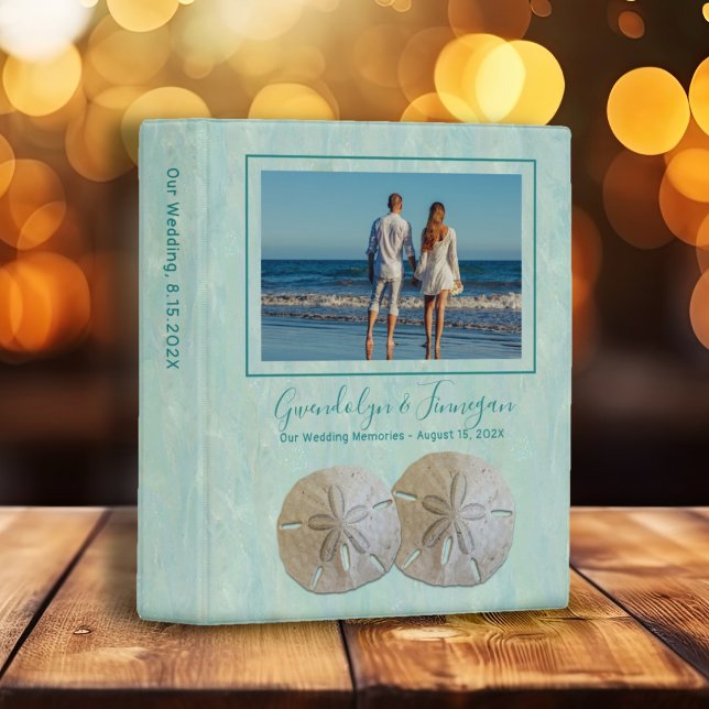 Sand Dollars Wedding Photo Template Memories Mini Binder (Creator Uploaded)