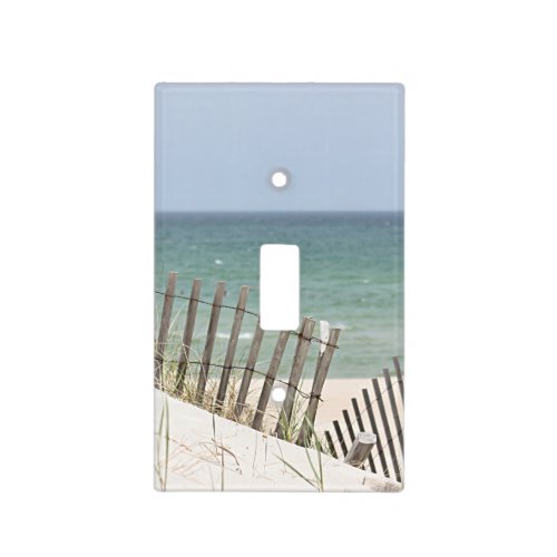 Sand dune and beach light switch cover