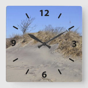 Sand Dune Beach Wall Clock
