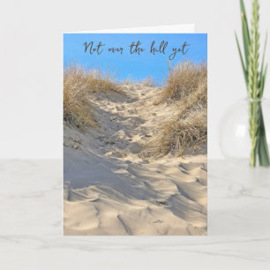 Sand Dune Birthday Humor Card
