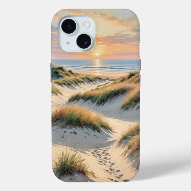 Sand Dune Footprints Case-Mate iPhone Case (Back)