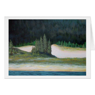 Sand Dunes at the mouth of the Pic River Cards