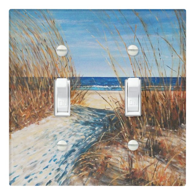Sand Dunes Beach Art Decor Light Switch Cover (In Situ)