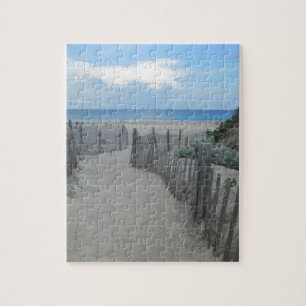 Sand Dunes Block Island Jigsaw Puzzle