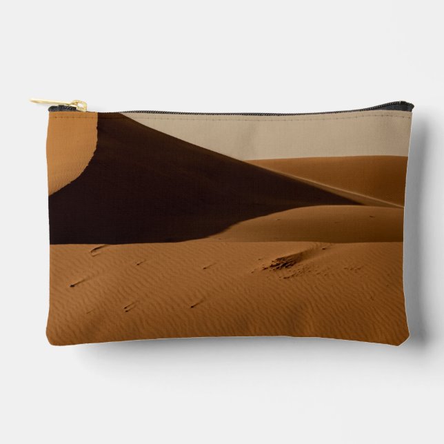 Sand Dunes Desert Landscape Accessory Pouch (Front)
