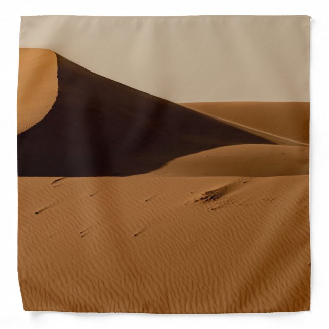 Sand Dunes Desert Landscape Bandana (Front)
