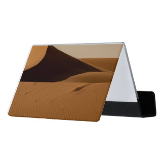 Sand Dunes Desert Landscape Desk Business Card Holder