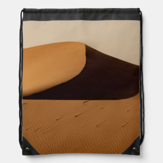 Sand Dunes Desert Landscape Drawstring Bag