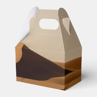 Sand Dunes Desert Landscape Favor Boxes