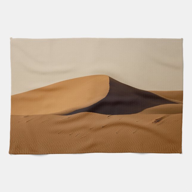 Sand Dunes Desert Landscape Kitchen Towel (Horizontal)