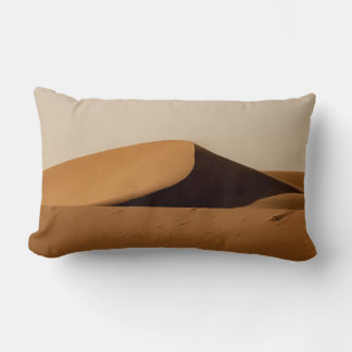 Sand Dunes Desert Landscape Lumbar Pillow