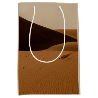 Sand Dunes Desert Landscape Medium Gift Bag