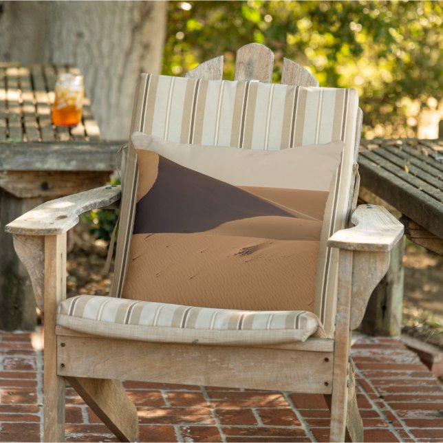 Sand Dunes Desert Landscape Outdoor Pillow (Chair)