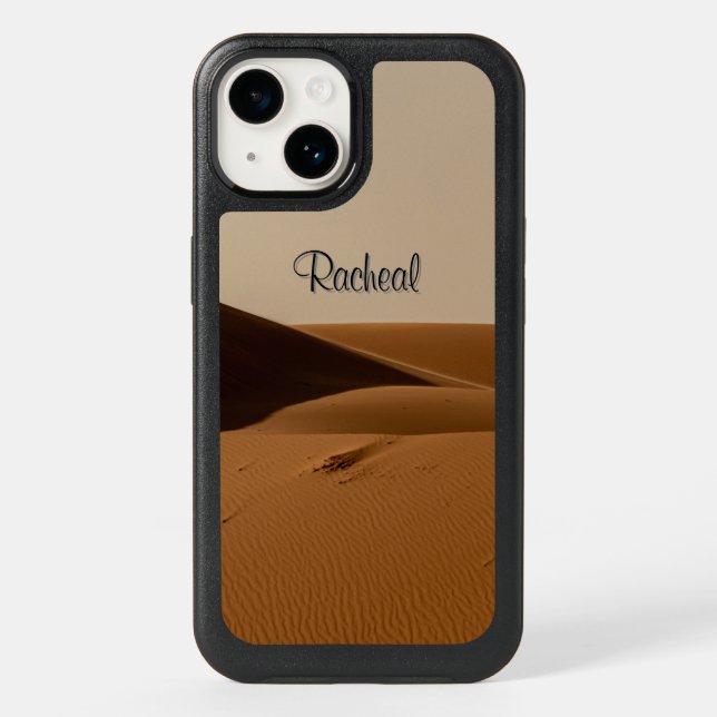 Sand Dunes Desert Landscape Personal Otterbox iPhone Case (Back)