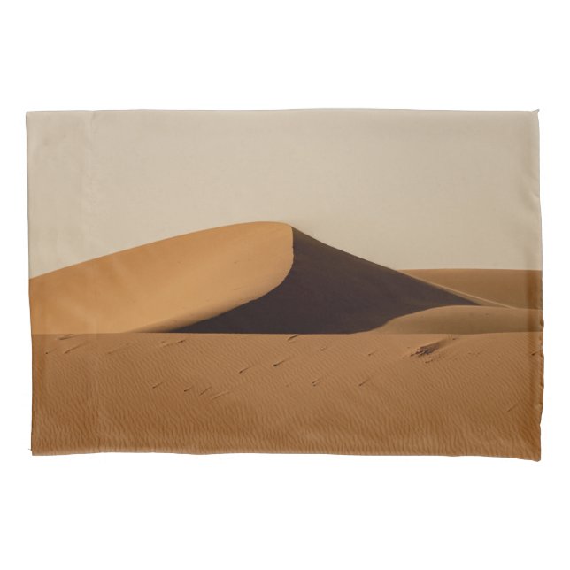 Sand Dunes Desert Landscape Pillow Case (Front)