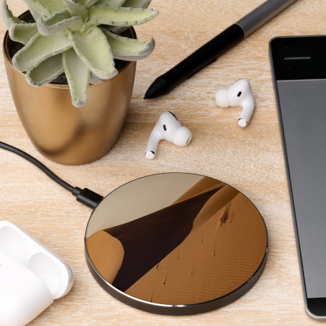 Sand Dunes Desert Landscape Wireless Charger (Desk 2)
