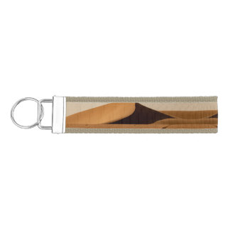 Sand Dunes Desert Landscape Wrist Keychain