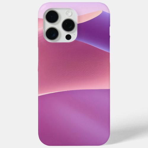 Sand dunes in pink and lavender iPhone 15 pro max case