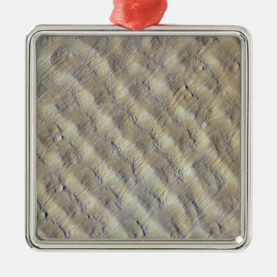 Sand dunes in the Fachi-Bilma erg Metal Ornament