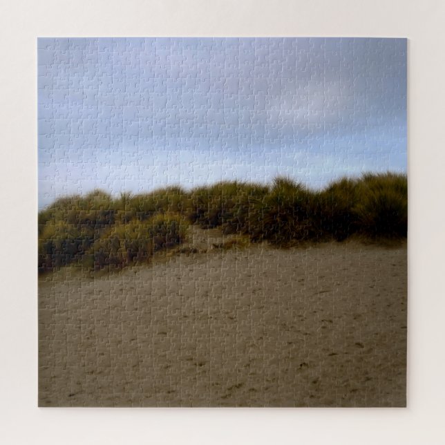 Sand Dunes with Sea Grass Jigsaw Puzzle (Vertical)