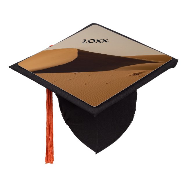 Sand Dunes with year Graduation Cap Topper (Angled)