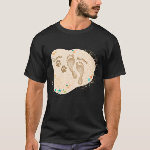 Sand Engraved Pet Lover Dog Dad Mom Memorial T-Shirt