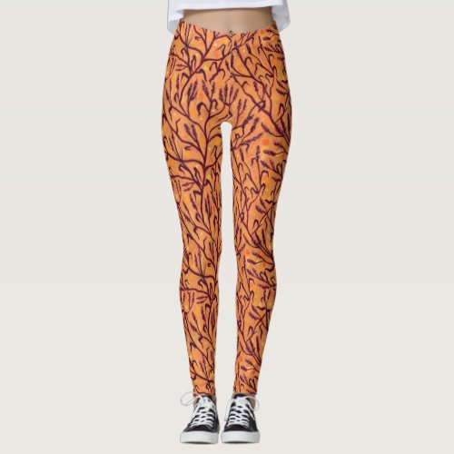 Sand Flower Water Pepper Wildflowers Floral Art Th Leggings