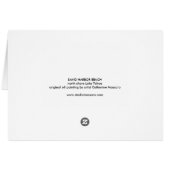 Sand Harbor Beach Cards (Back Horizontal)