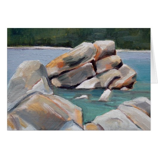 Sand Harbor rock study Cards (Front Horizontal)