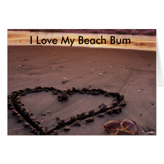 Sand Heart Cards (Front Horizontal)