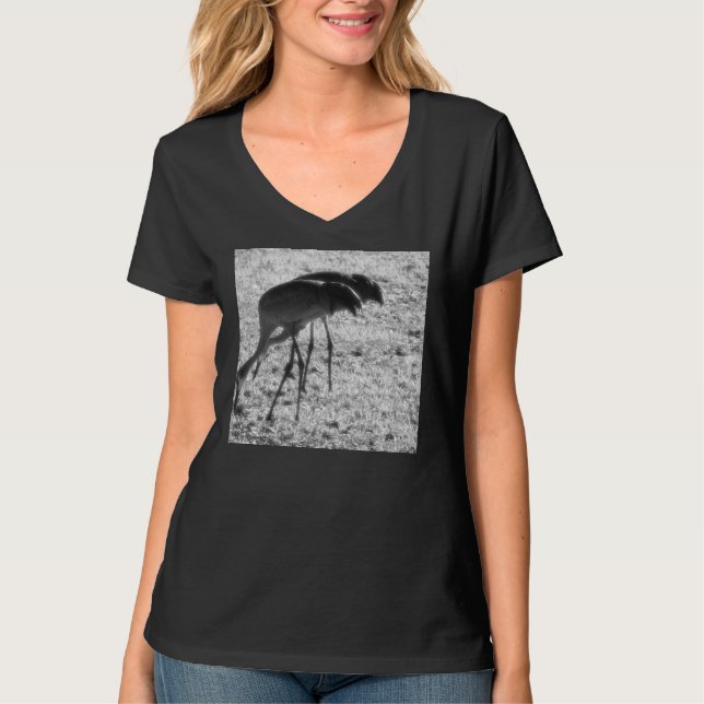 Sand Hill Cranes T-Shirt (Front)