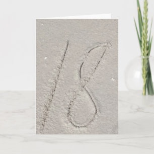 Sand Holiday Card